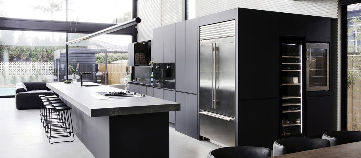 Guy & Jules Sebastian stunning kitchen in their new Maroubra home