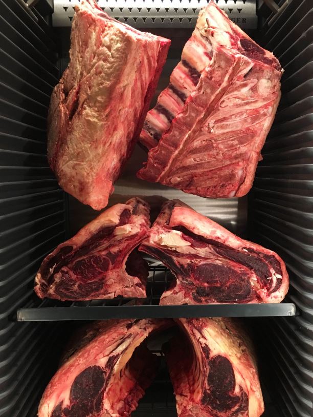 dry aged beef in cabinet_cannings