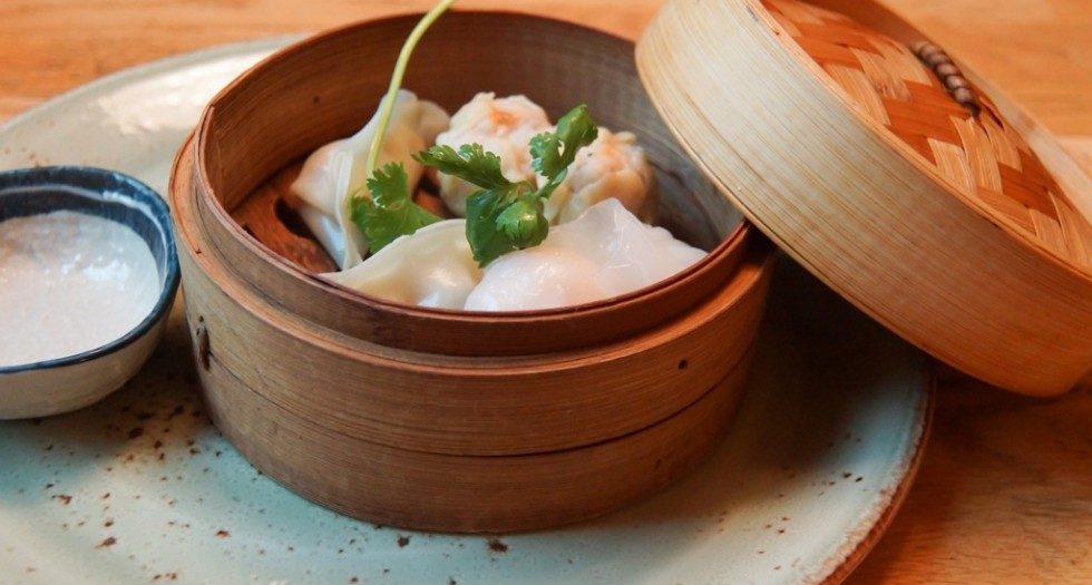 Dim Sum with Dry-Aged minced scallions